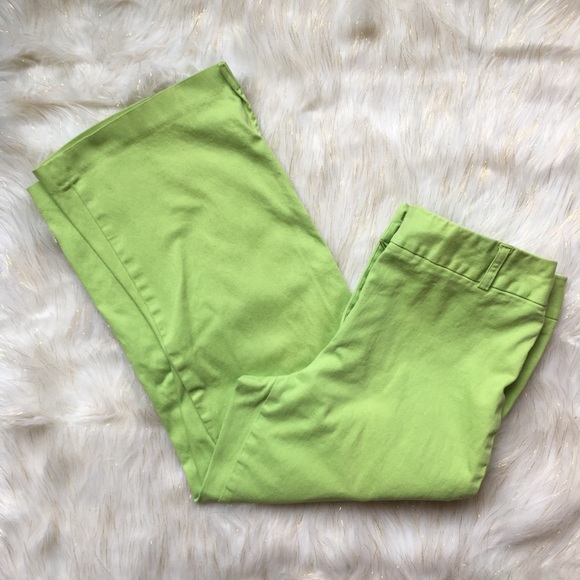 Versailles Pants - Versailles Lime Green Trousers